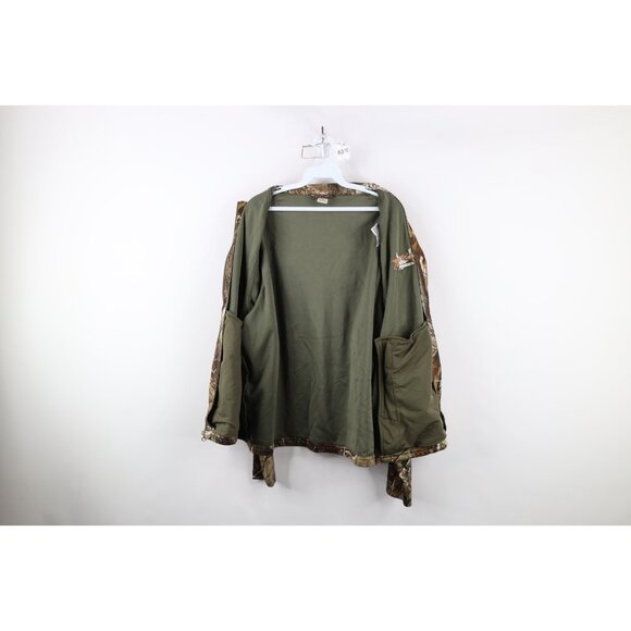 Vintage Scentlok Mens Size 2XL XXL Realtree Camouflage Hunting Full Zip Jacket - Picture 10 of 14